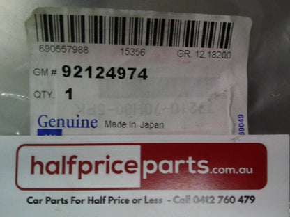 Holden YG Cruze Genuine Front Right (Drivers) Side Wheel Arch Moulding New Part