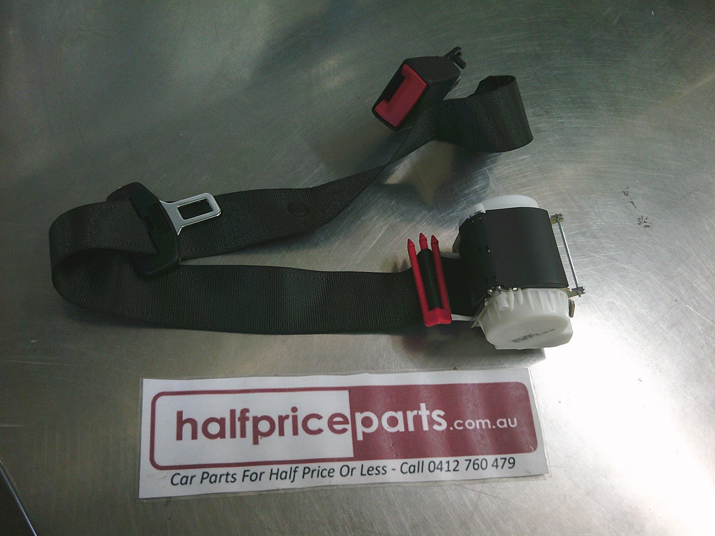 Holden VE/WM Statesman Genuine Centre Rear Seat Belt Assembly - New Part