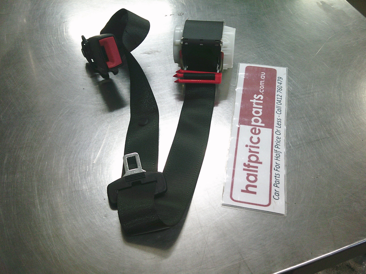 Holden VE/WM Statesman Genuine Centre Rear Seat Belt Assembly - New Part