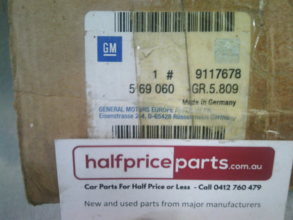 Holden TS Astra/TT Zafira Genuine Front Disc Brake Rotor With ABS New Part