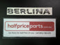 Holden VT/VX Commodore Genuine Berlina Boot Lid Badge New Part