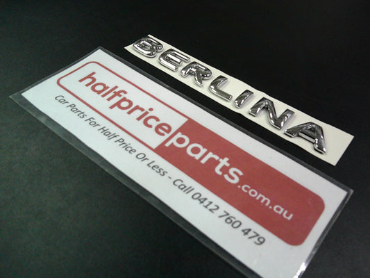 Holden VT/VX Commodore Genuine Berlina Boot Lid Badge New Part