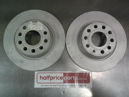 VW Passat/Audi Q3/A3/Skoda Superb Genuine Standard Rear Disc Brake Rotor (Sold As Pair Only) New Part