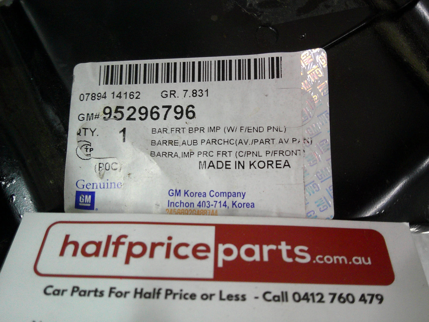 Holden CG5 Captiva Genuine Left Hand Front Bumper Bar Bracket New Part
