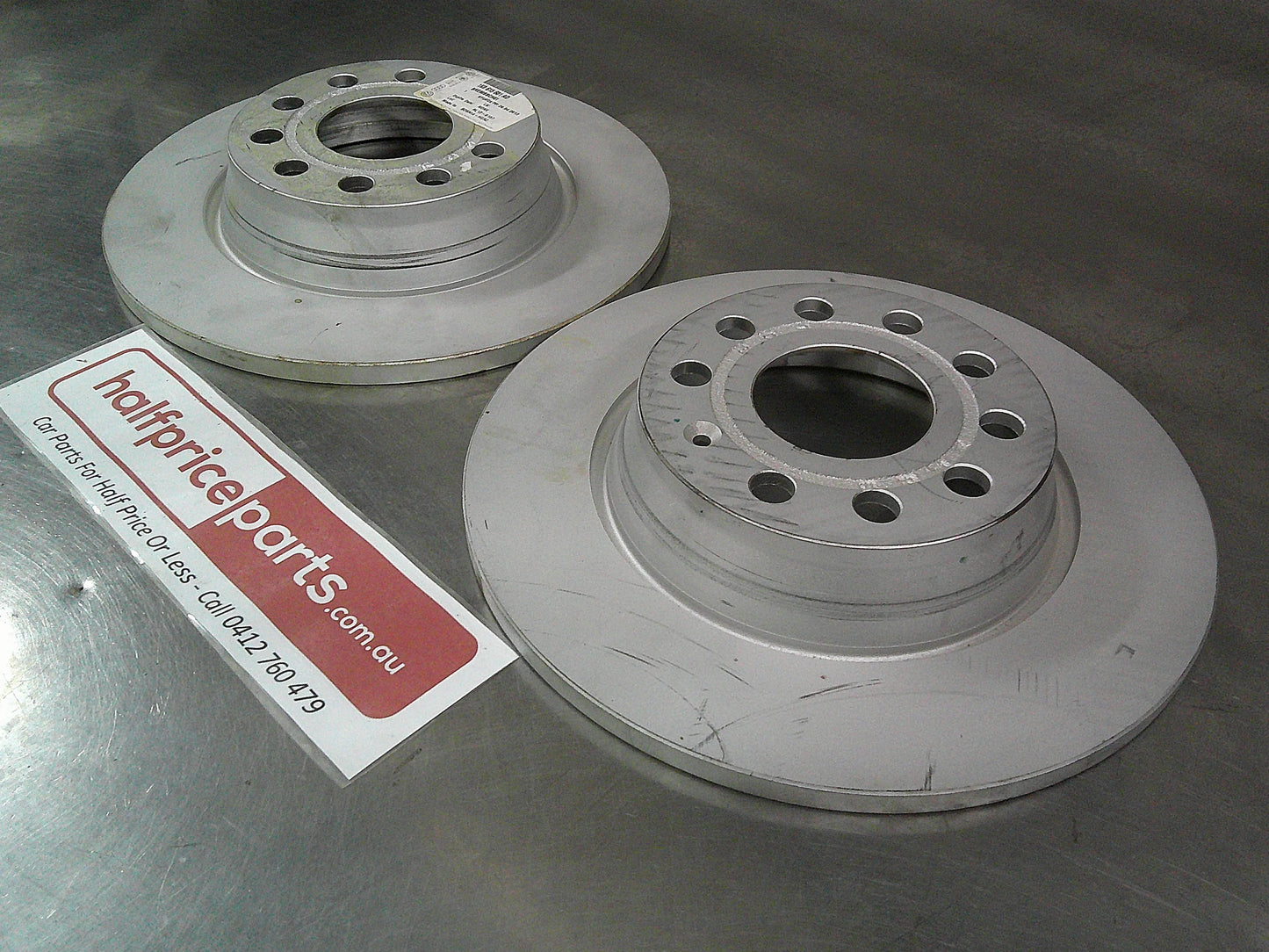 VW Passat/Audi Q3/A3/Skoda Superb Genuine Standard Rear Disc Brake Rotor (Sold As Pair Only) New Part