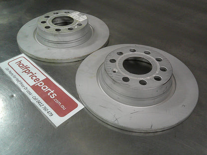 VW Passat/Audi Q3/A3/Skoda Superb Genuine Standard Rear Disc Brake Rotor (Sold As Pair Only) New Part
