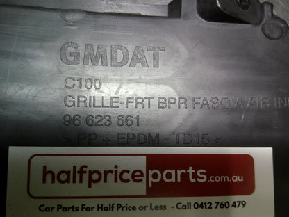 Holden CG Captiva Genuine Right Hand Lower Bumper Fascia Insert VGC Used Part