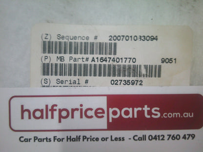 Mercedes-Benz ML 350 Genuine Tailgate Trim - USED VGC