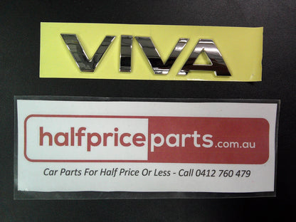 Holden Viva Genuine Boot Lid Emblem New Part
