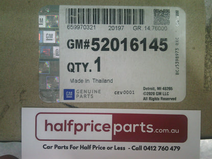 Holden RG Colorado Genuine Left Hand Rear Door Applique (Silver) New Part