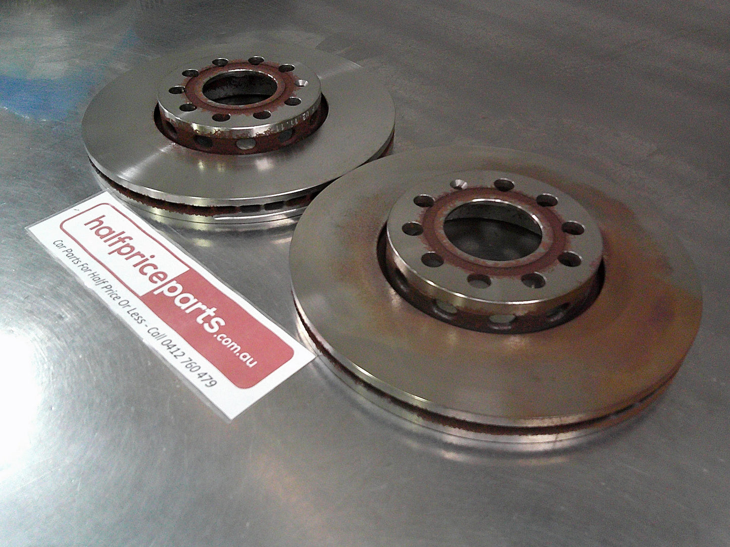 VW Passat/Skoda Superb/Seat Exeo Genuine Front Disc Brake Rotors (Sold As Pair Only) New Part