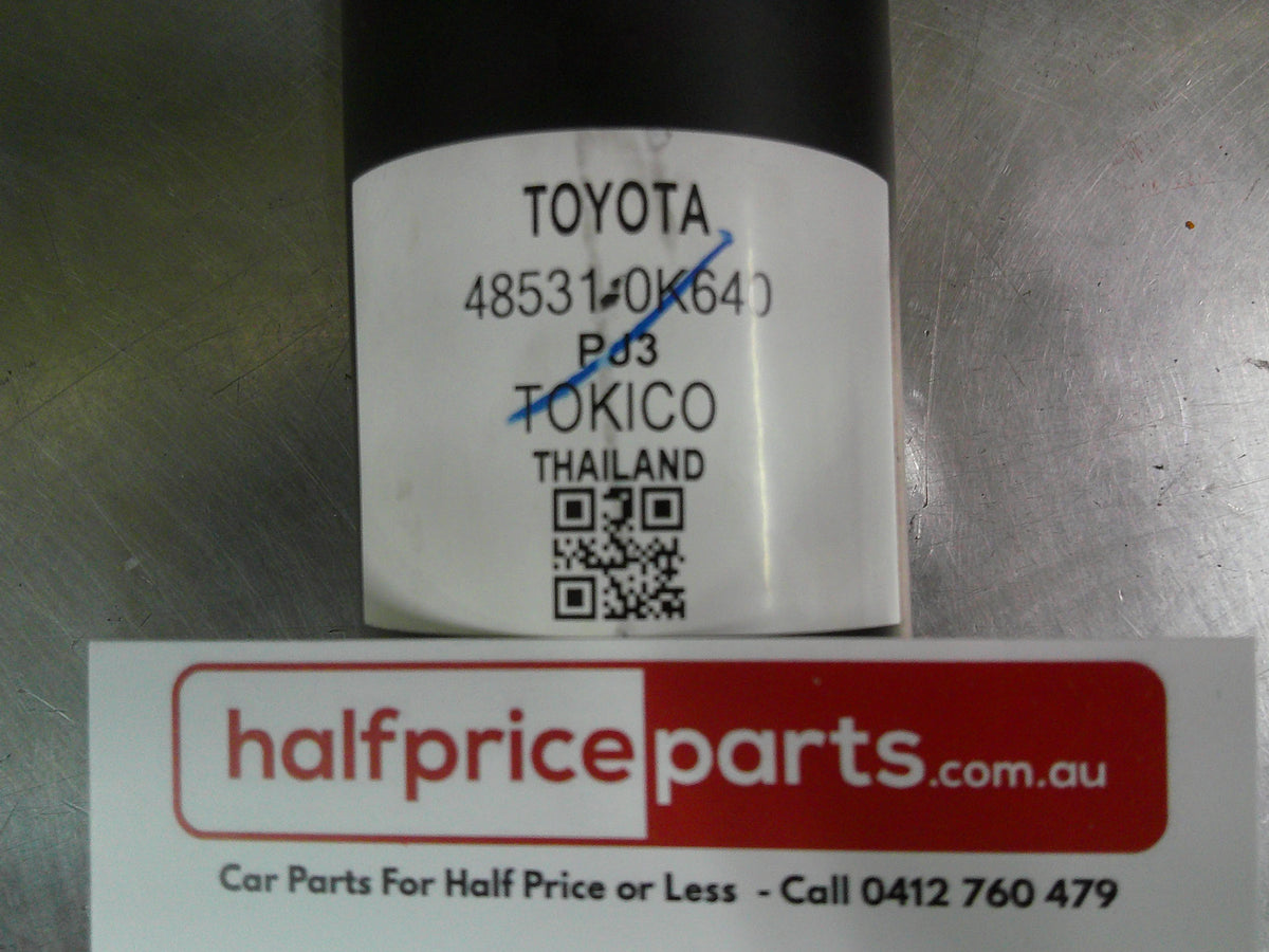 Toyota Hilux Genuine Rear Shocks Sold As Pair Only (Out Of New Vehicle Before Delivery) Used Part