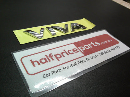Holden Viva Genuine Boot Lid Emblem New Part
