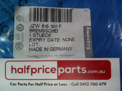 VW Passat/Skoda Superb/Seat Exeo Genuine Front Disc Brake Rotors (Sold As Pair Only) New Part
