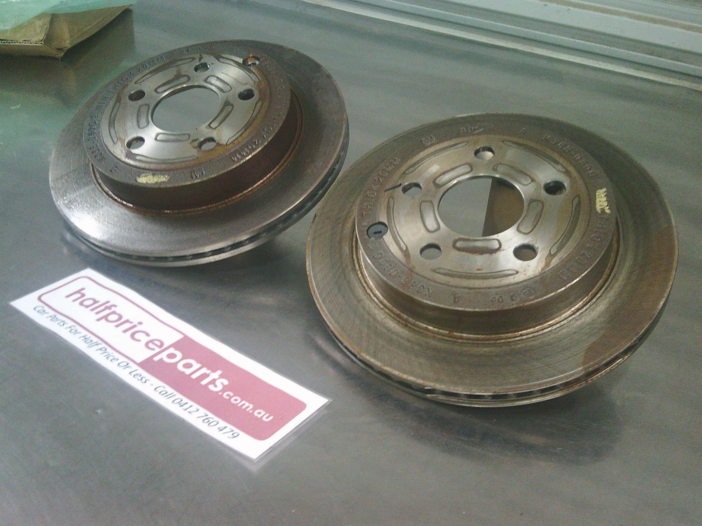 Holden VE Commodore V6 Genuine Rear Disc Rotor (Sold As Pair) New Part