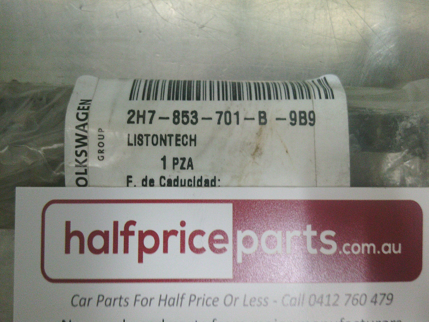 Volkswagen Amarok Genuine Left Hand Roof Channel - New Part