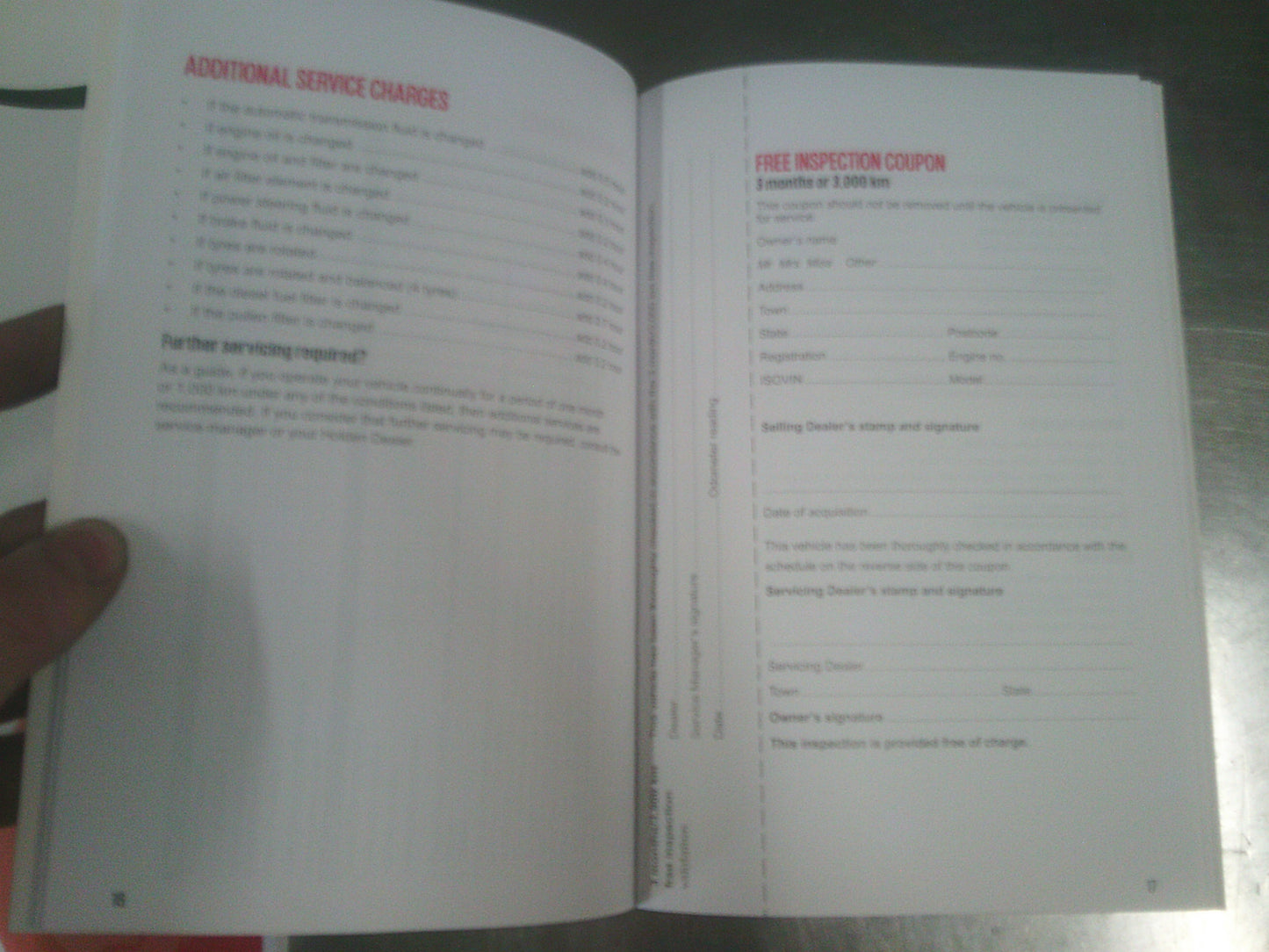 Holden JH Cruze Genuine Owners Handbook/Service Booklet/Infotainment Booklet New Part