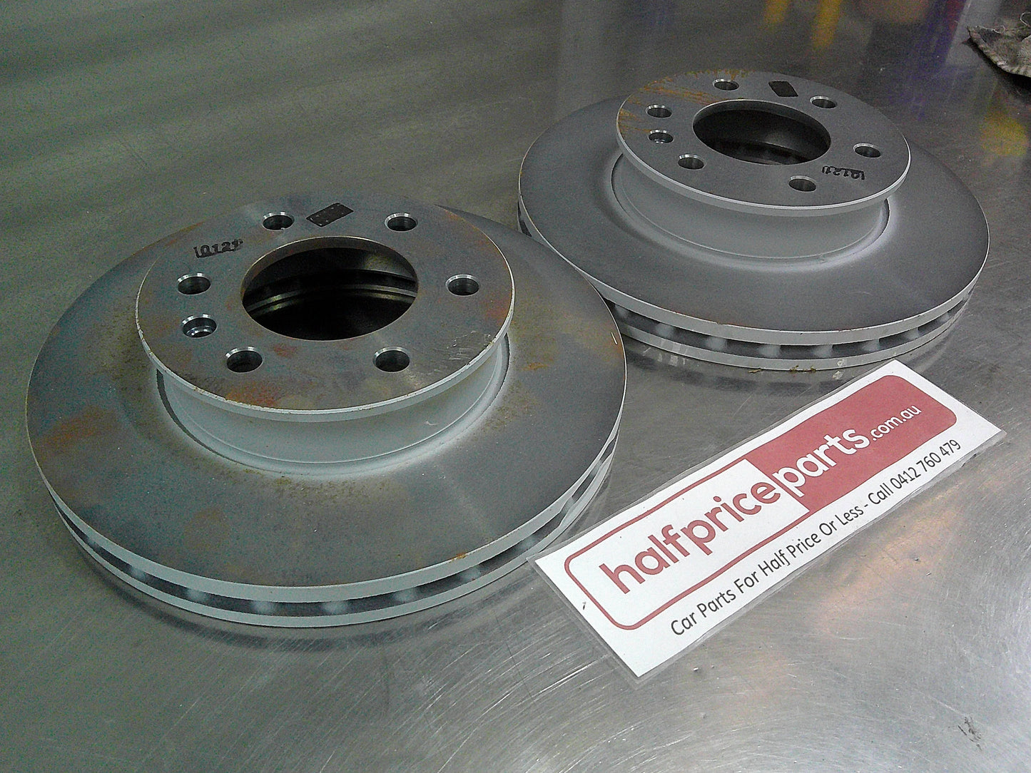 VW CV Crafter 30-50/Mercedes Benz Sprinter Genuine Front Disc Brake Rotors (Sold As Pair Only) New Part