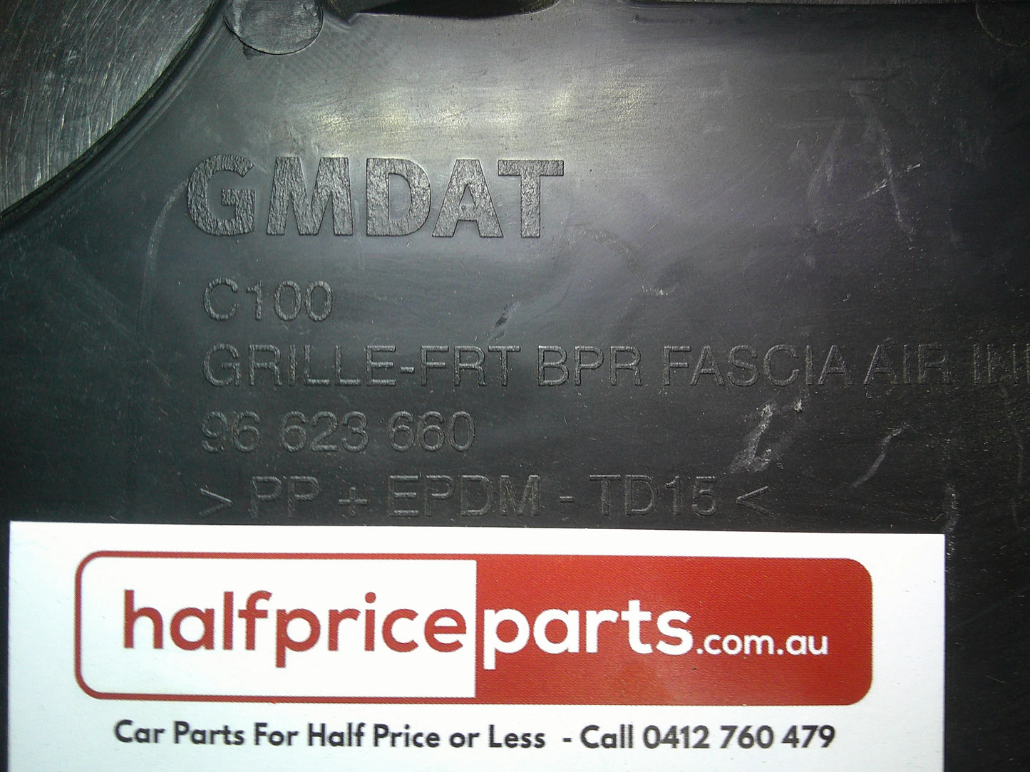 Holden CG Captiva Genuine Left Hand And Right Hand Lower Bumper Inserts VGC Used Part