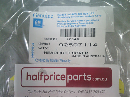 Holden TM Barina Genuine Headlight Protector Set With Fitting Kit New Part