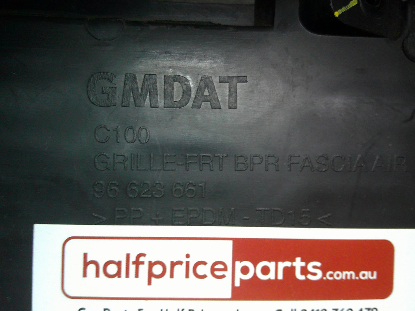 Holden CG Captiva Genuine Left Hand And Right Hand Lower Bumper Inserts VGC Used Part