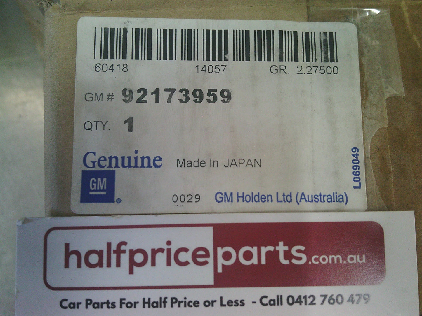 Holden VE Commodore /WM Statesman Genuine 120AMP Alternator New Part