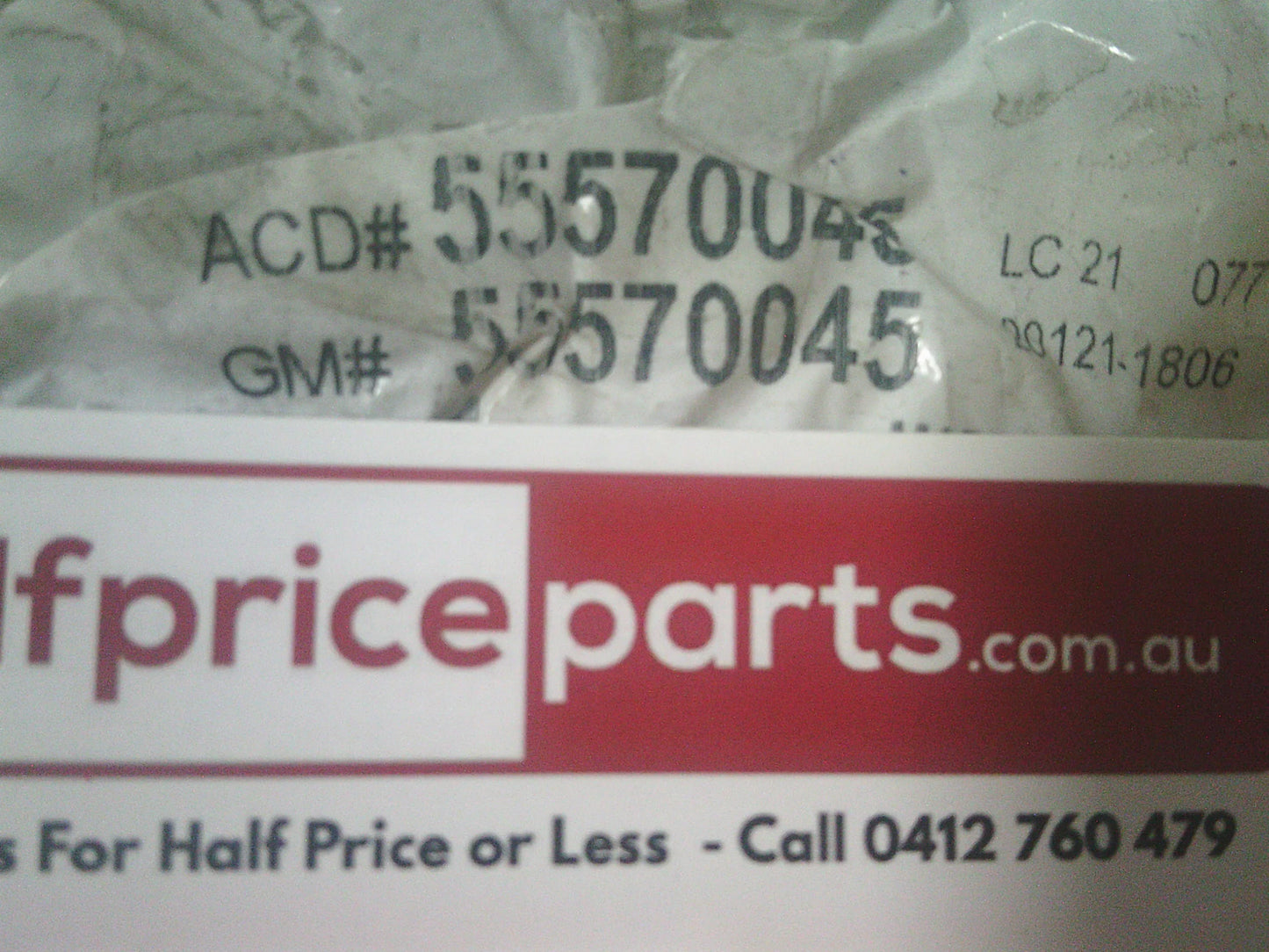 Holden Cruze 1.6Ltr Petrol Genuine Fuel Injection Feed Pipe New Part