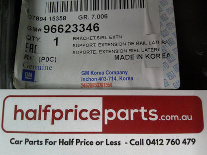 Holden CG Captiva Genuine Rear Extension Bracket (Both Left And Right) New Part