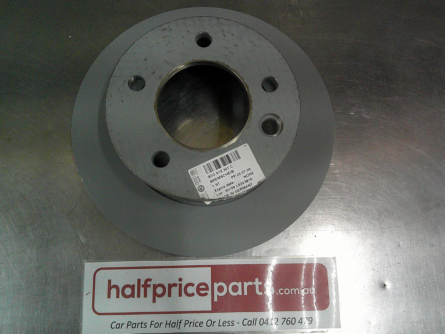 VW T5/T6 Mercedes Benz Sprinter Genuine Front Rotor (Single Disc ONLY) New Part