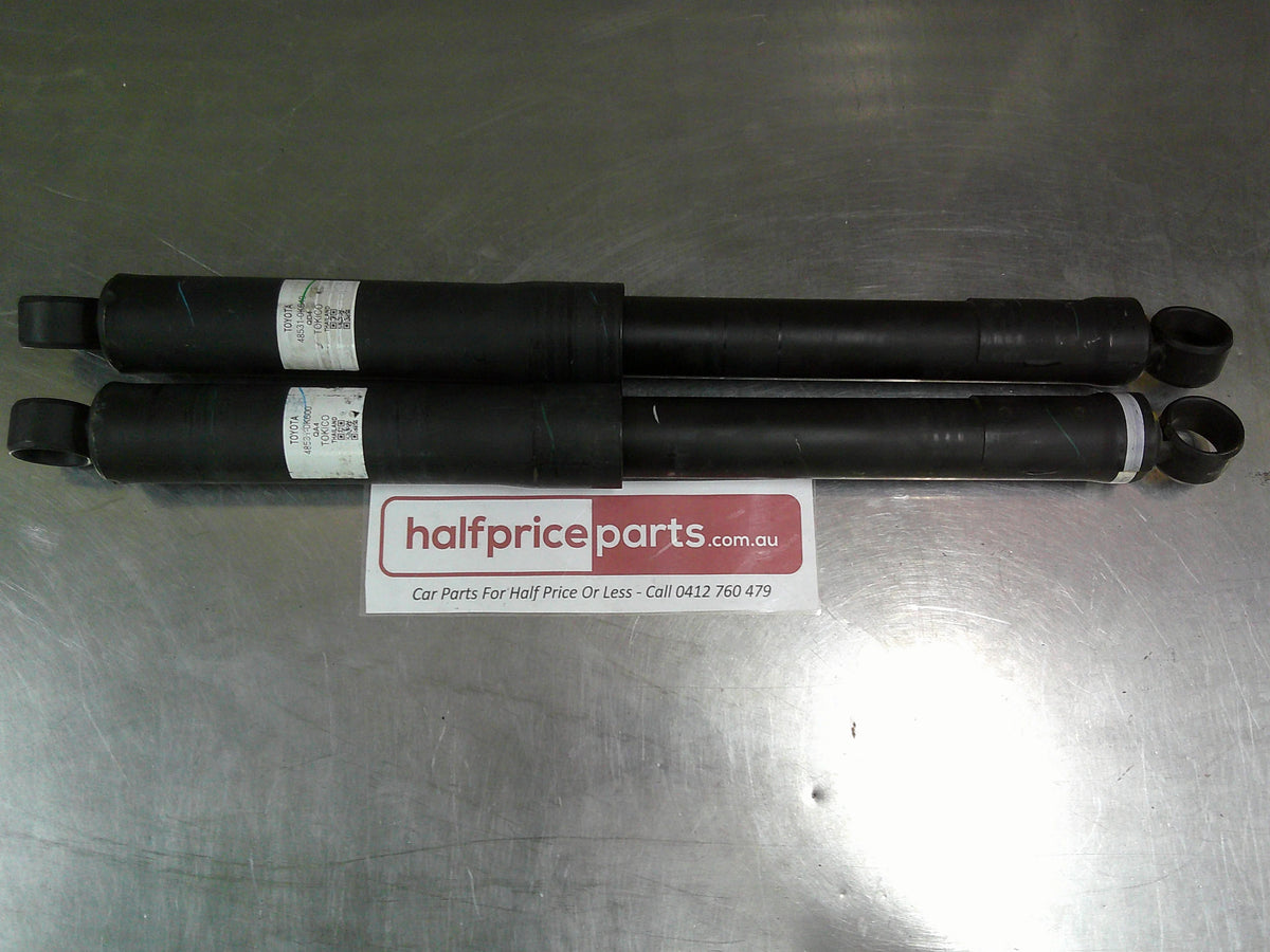 Toyota Hilux GUN126L Dual Cab Genuine Rear Shock (Sold As Pair Only) Used Part VGC