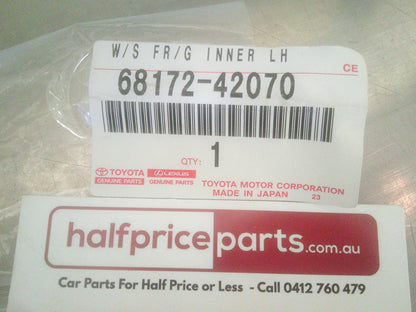 Toyota Rav4 Genuine Left Front Weatherstrip New Part