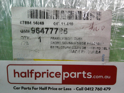 Holden CG Captiva Genuine Right Hand Front Seat Base Frame Assembly New Part