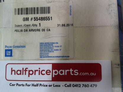 Holden RG Colorado Genuine Cam Shaft Timing Pulley New Part
