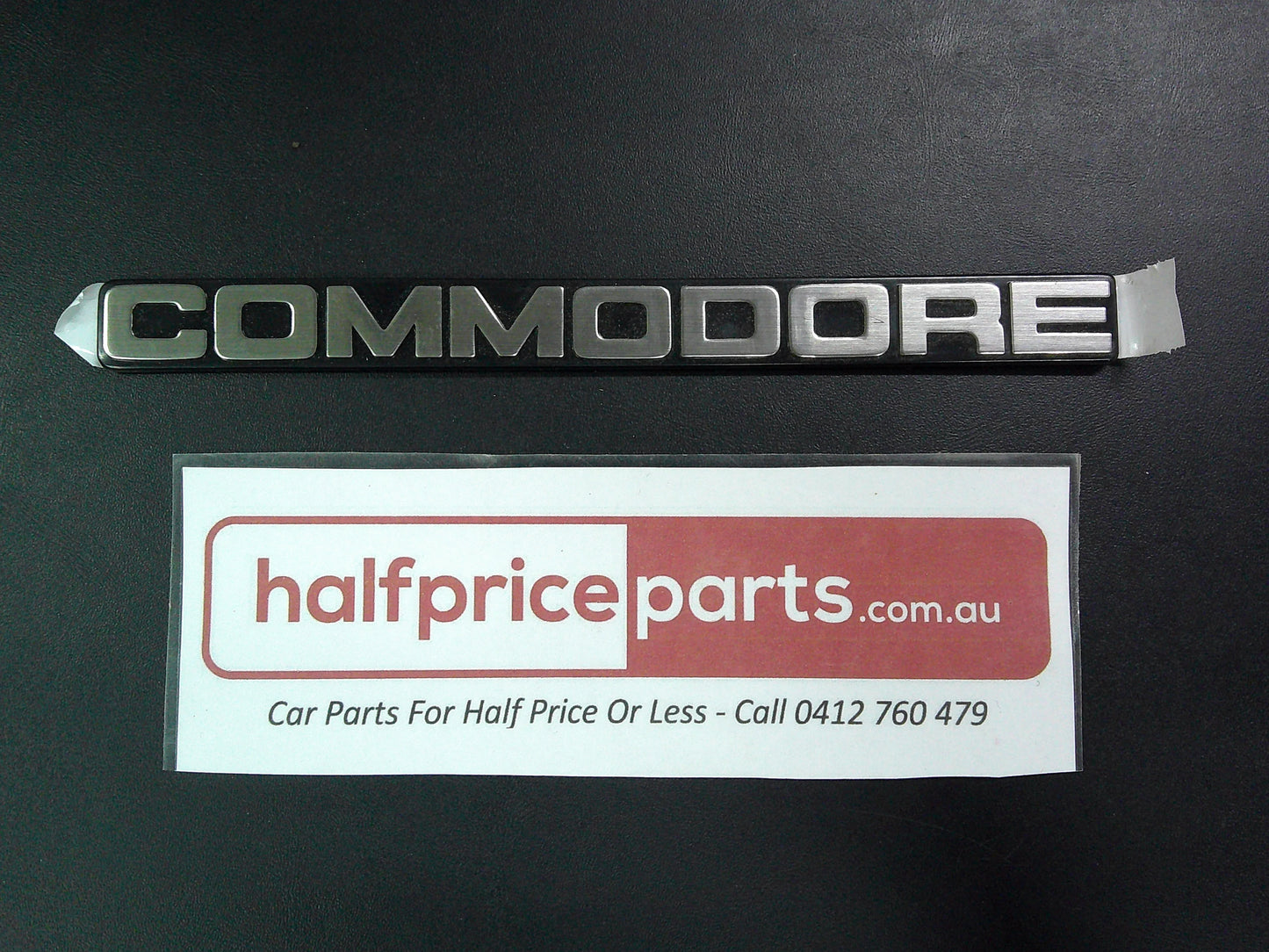 Holden VH Commodore Genuine Boot Badge New Part