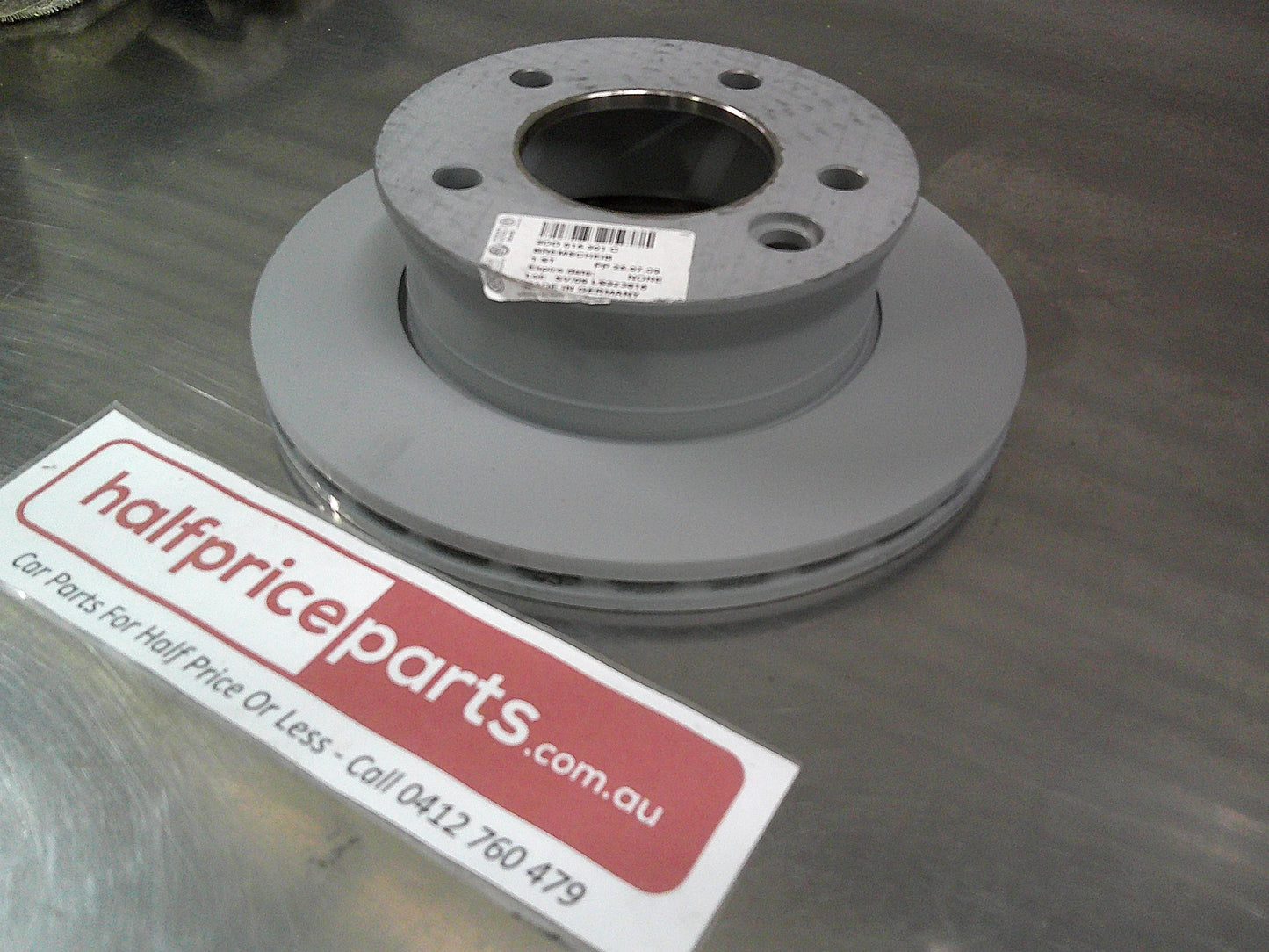 VW T5/T6 Mercedes Benz Sprinter Genuine Front Rotor (Single Disc ONLY) New Part