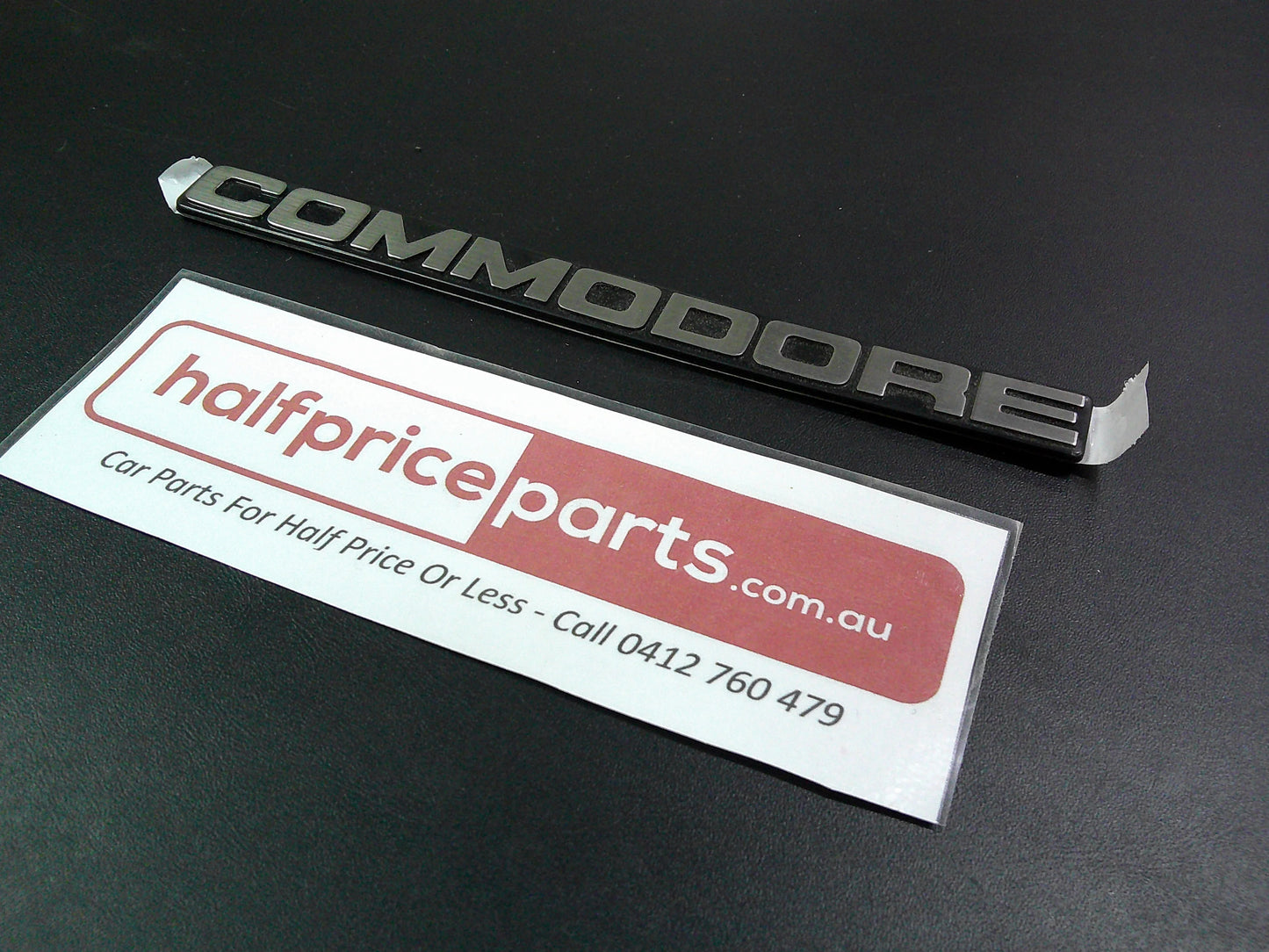 Holden VH Commodore Genuine Boot Badge New Part