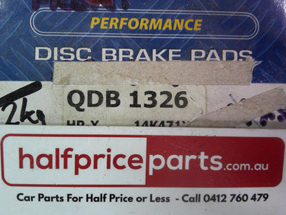 QFM Front Brake Pads Suits Ford/Mazda New Part