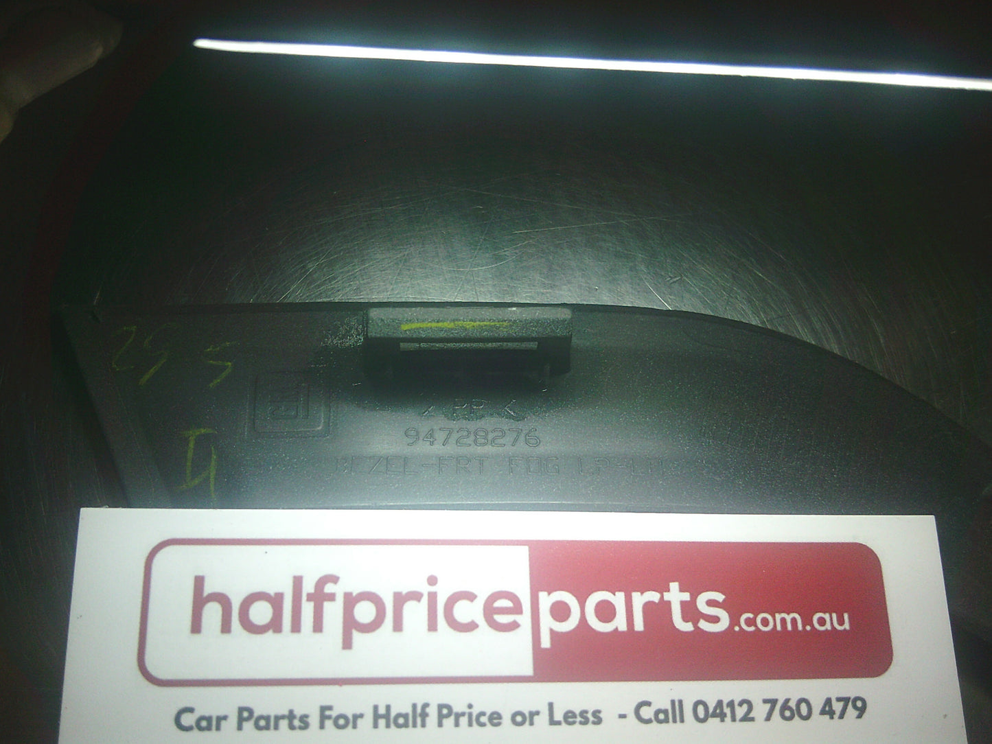 Holden Trailblazer Genuine Left Hand Fog Light Bezel Surround - New Part
