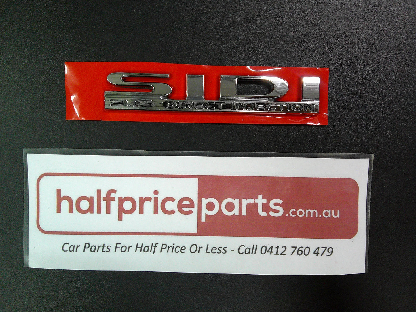 Holden VE Commodore Ute Genuine '3.6 SIDI' Tail Gate Emblem New Part