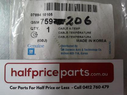 Daewoo Larnos Genuine Temperature Release A Cable New Part