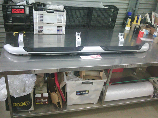 Ford Ranger Wildtrak Dual Cab PX-PXII Genuine Side Step Kit Silver - New Part (Copy)