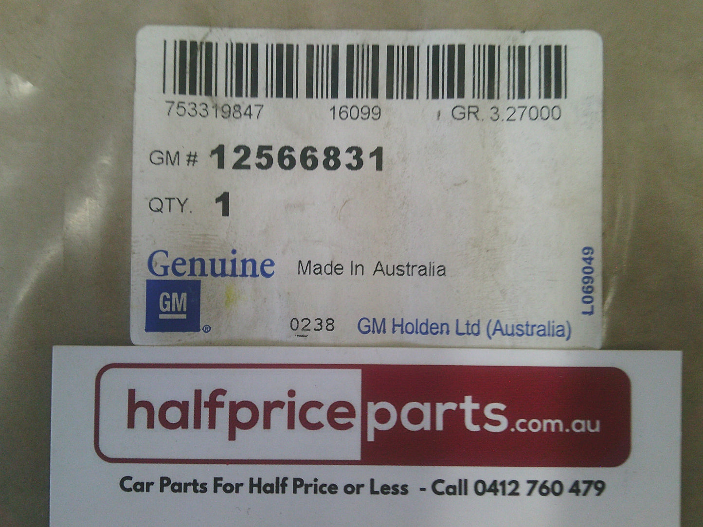 Holden VZ/VE/VF V6 Commodore Genuine Exhaust Gasket New Part