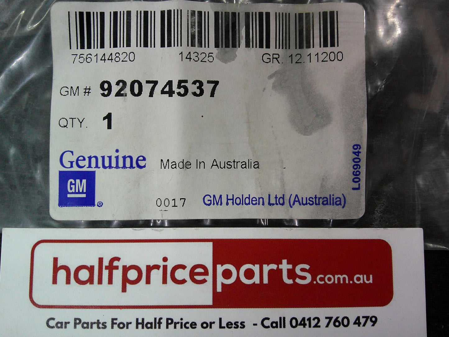 Holden Jackaroo UBS Series Genuine Decal New Part