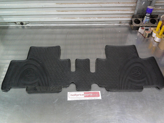 Toyota Rav4 Genuine Heavy Duty Second Row Rubber Mat (1 PeiceMat) New Part