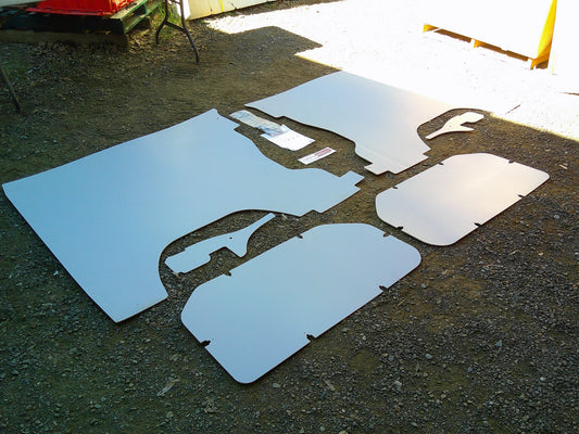 Mitsubishi Express LWB With Dual Sliding Doors Genuine Long Wheel Base Plywood Wall Panel Kit New Part
