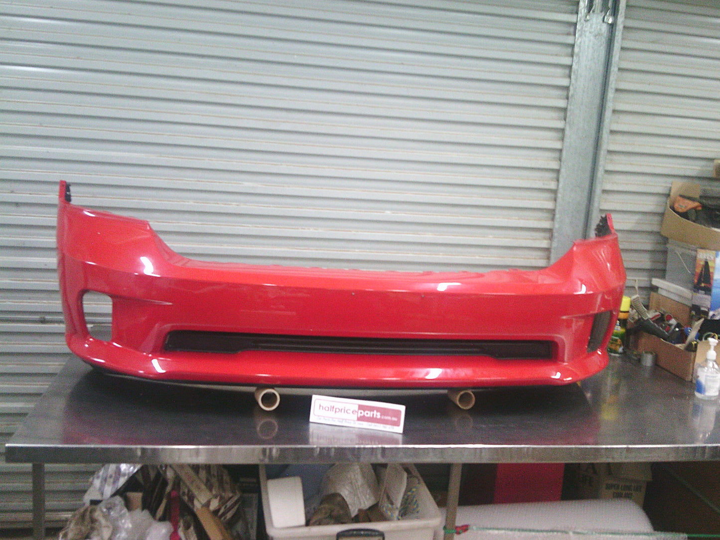 Ram 1500DS Genuine Front Bumper Complete With Fog Lights (RED)Used Part VGC