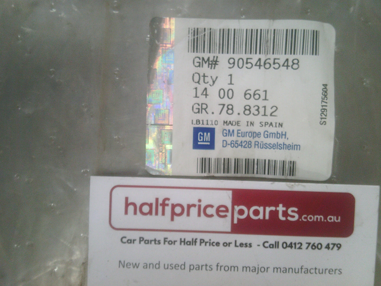 Holden Tigra A Genuine Air Intake Grille New Part
