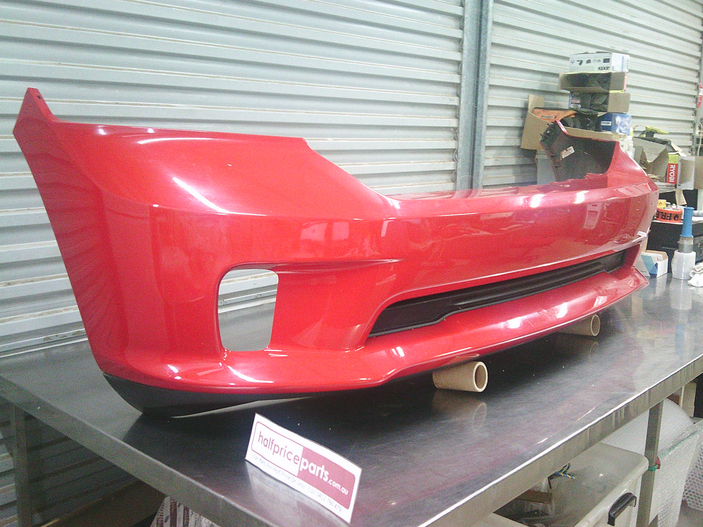 Ram 1500DS Genuine Front Bumper Complete With Fog Lights (RED)Used Part VGC
