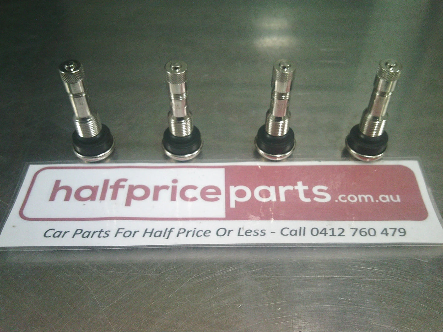 Holden Astra/Zafira/Vectra/Insignia Genuine Stainless Tyre Valve Set Of 4 Only New Part