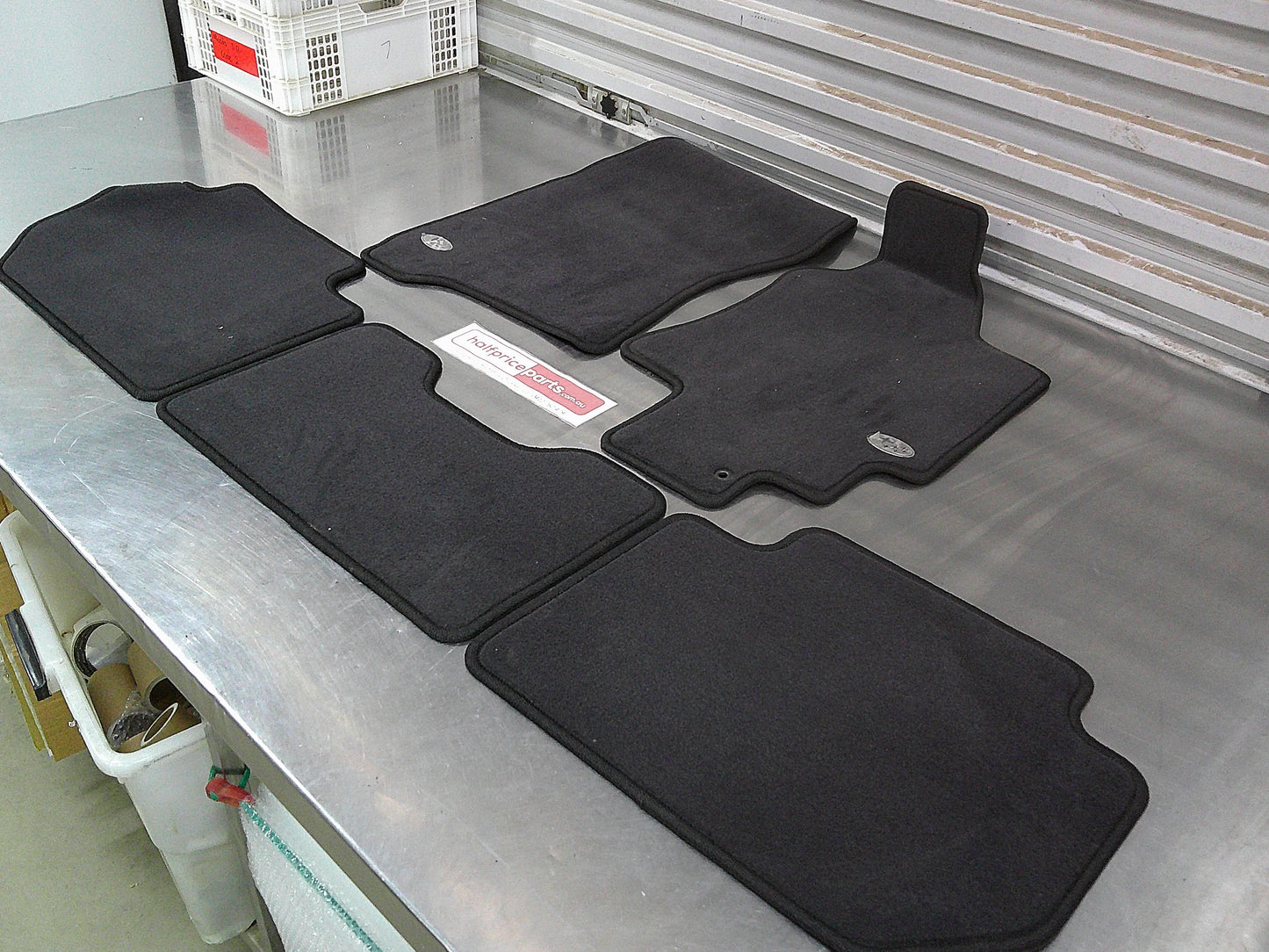 Subaru Tribeca Genuine Black 1st & 2nd Row Carpet Mats Set Of 5 New Part